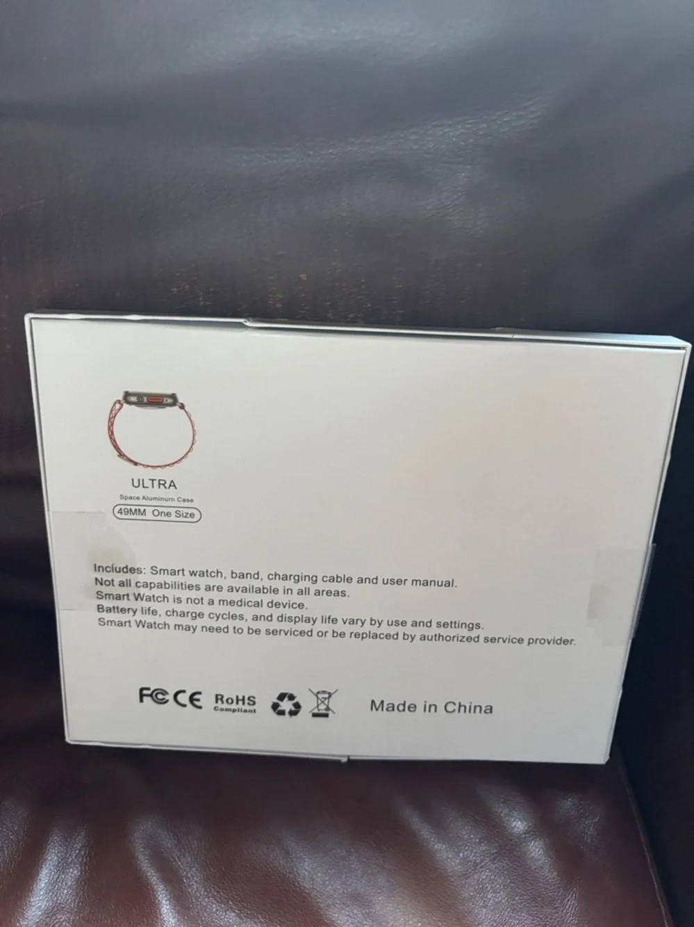 Ultra 3 Max Suit Smartwatch & Earphones - White